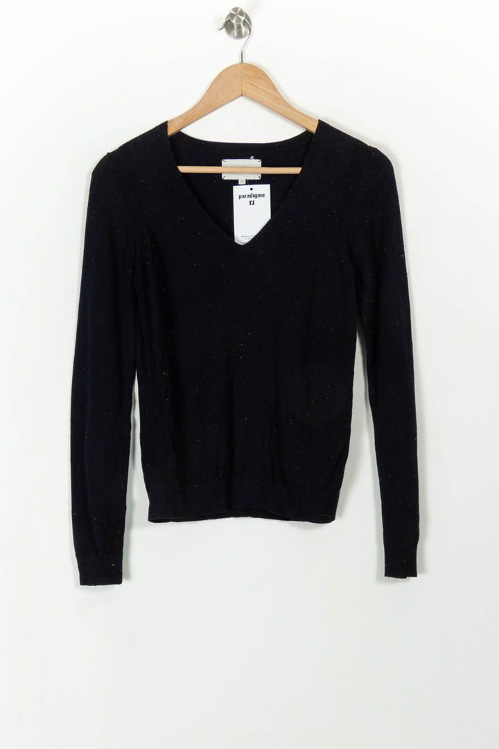 Pull Bleu - Taille S/36 de la marque Sud express | PARAD108705 - Vendu par Paradigme - Image 2