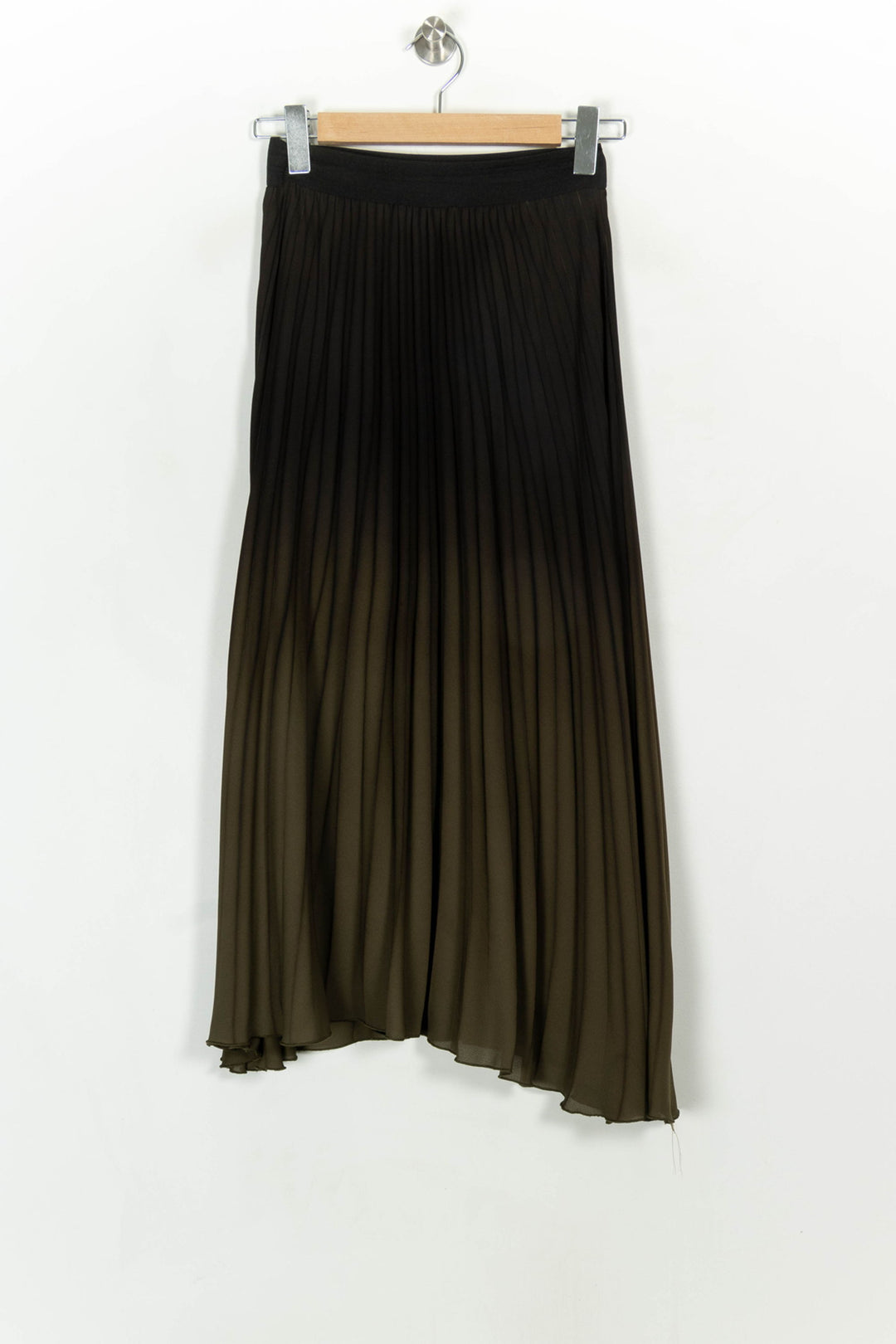 Jupe Plissée Verte - Taille S/36 de la marque La Fée Maraboutée | PARAD108711 - Vendu par Paradigme - Image 5