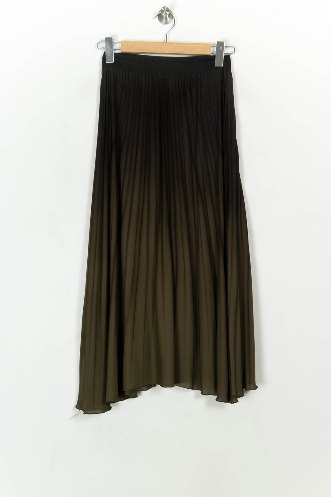 Jupe Plissée Verte - Taille S/36 de la marque La Fée Maraboutée | PARAD108711 - Vendu par Paradigme - Image 2