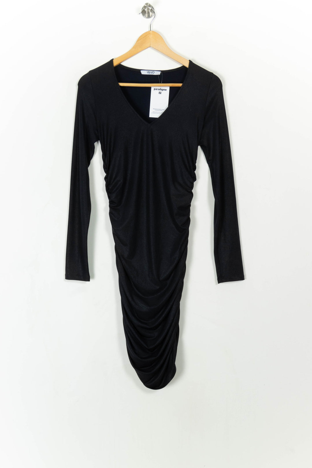 Robe Longue Noire - Taille S/36 de la marque Liu Jo | PARAD108713 - Vendu par Paradigme - Image 2