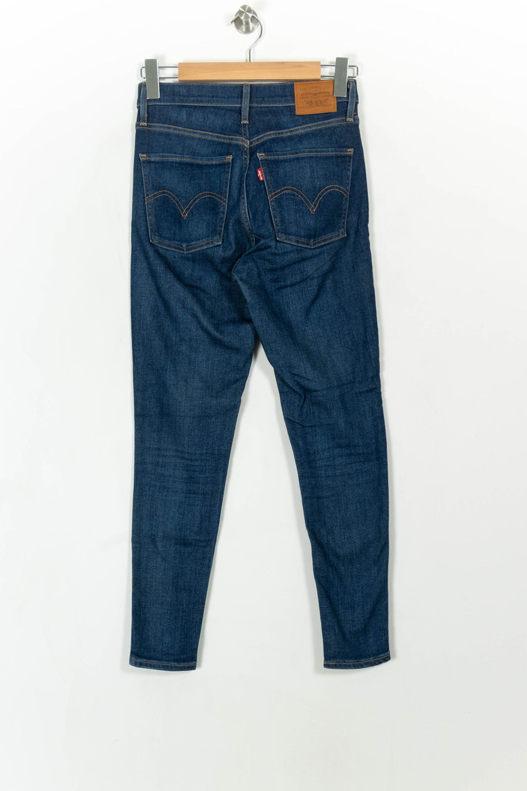 Jean Skinny Bleu - Taille M/38 de la marque Levi's | PARAD108716 - Vendu par Paradigme - Image 4