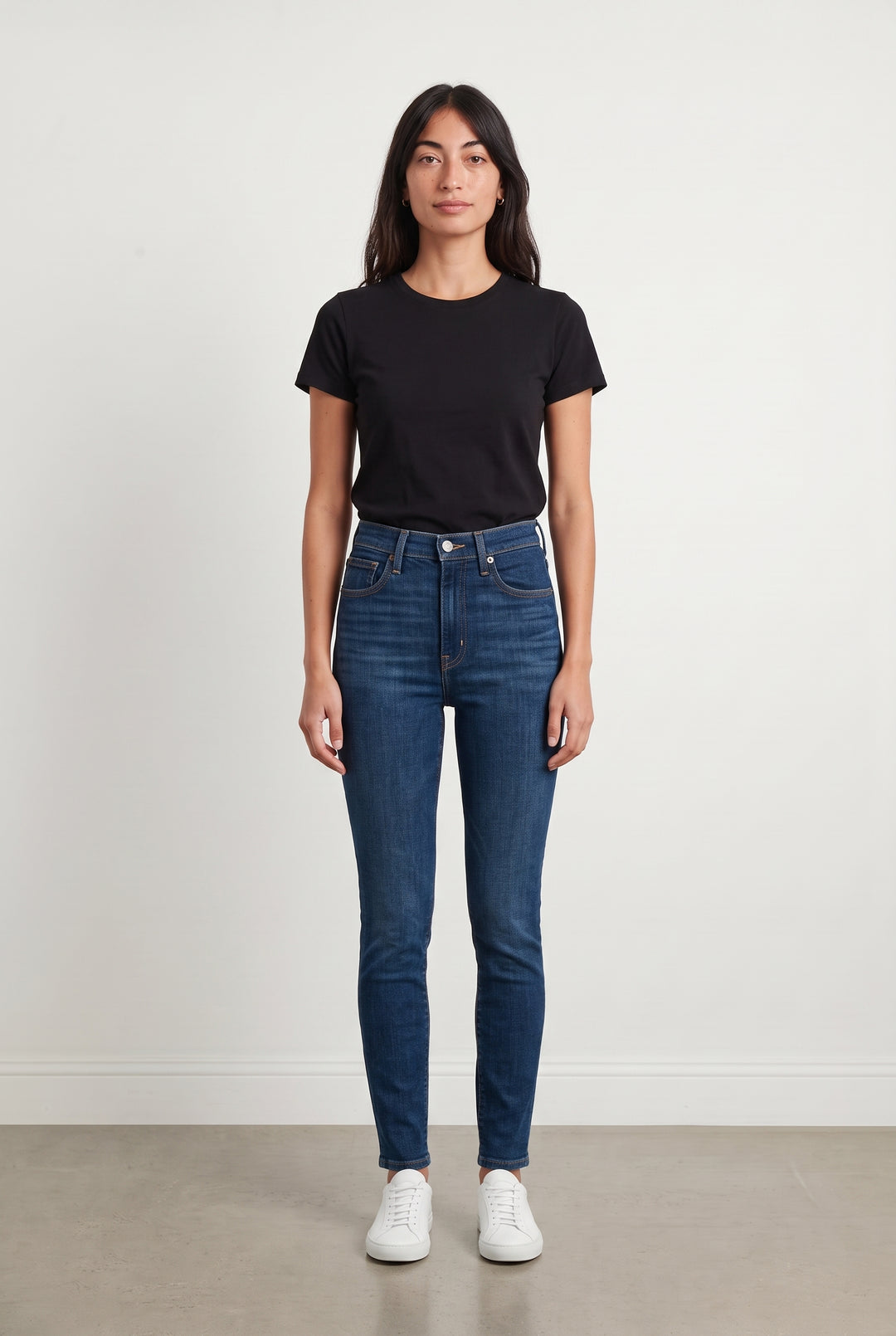 Jean Skinny Bleu - Taille M/38 de la marque Levi's | PARAD108716 - Vendu par Paradigme - Image 1
