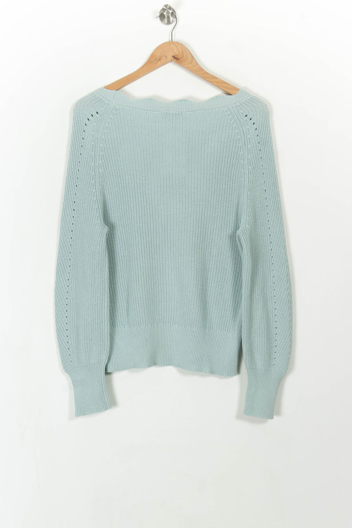 Pull Bleu - Taille S/36 de la marque Caroll | PARAD108718 - Vendu par Paradigme - Image 4