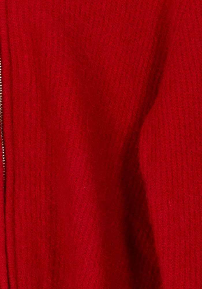 Gilet à Capuche Rouge - Taille M/38 de la marque Caroll | PARAD108723 - Vendu par Paradigme - Image 3