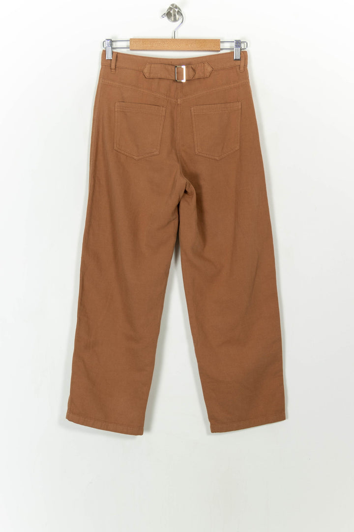 Jean Marron - Taille S/36 de la marque Caroll | PARAD108727 - Vendu par Paradigme - Image 4