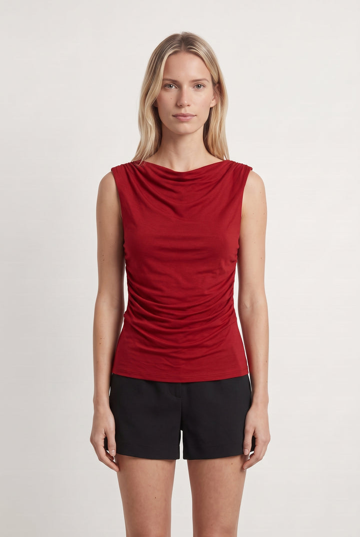 Top Rouge - Taille XS/34 de la marque Grace & Mila | PARAD108731 - Vendu par Paradigme - Image 1
