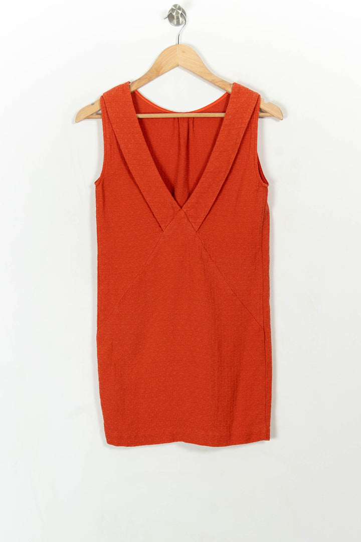 Robe Sans Manches Orange - Taille XS/34 de la marque Sessùn | PARAD108740 - Vendu par Paradigme - Image 4