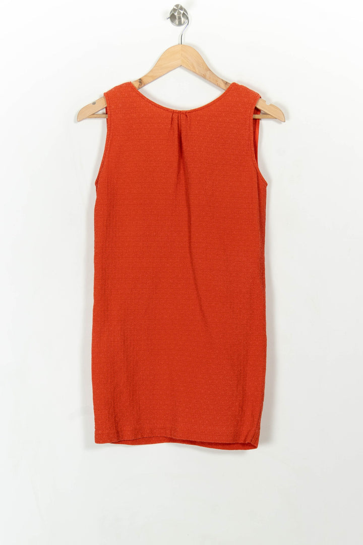 Robe Sans Manches Orange - Taille XS/34 de la marque Sessùn | PARAD108740 - Vendu par Paradigme - Image 2