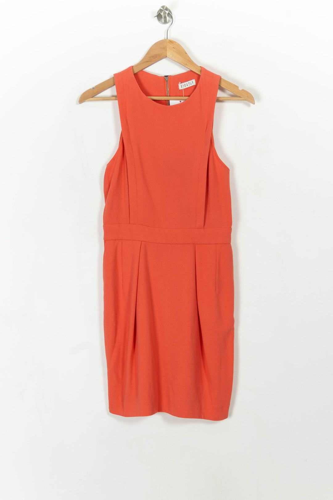 Robe Sans Manches Rouge - Taille S/36 de la marque Claudie Pierlot | PARAD108743 - Vendu par Paradigme - Image 2