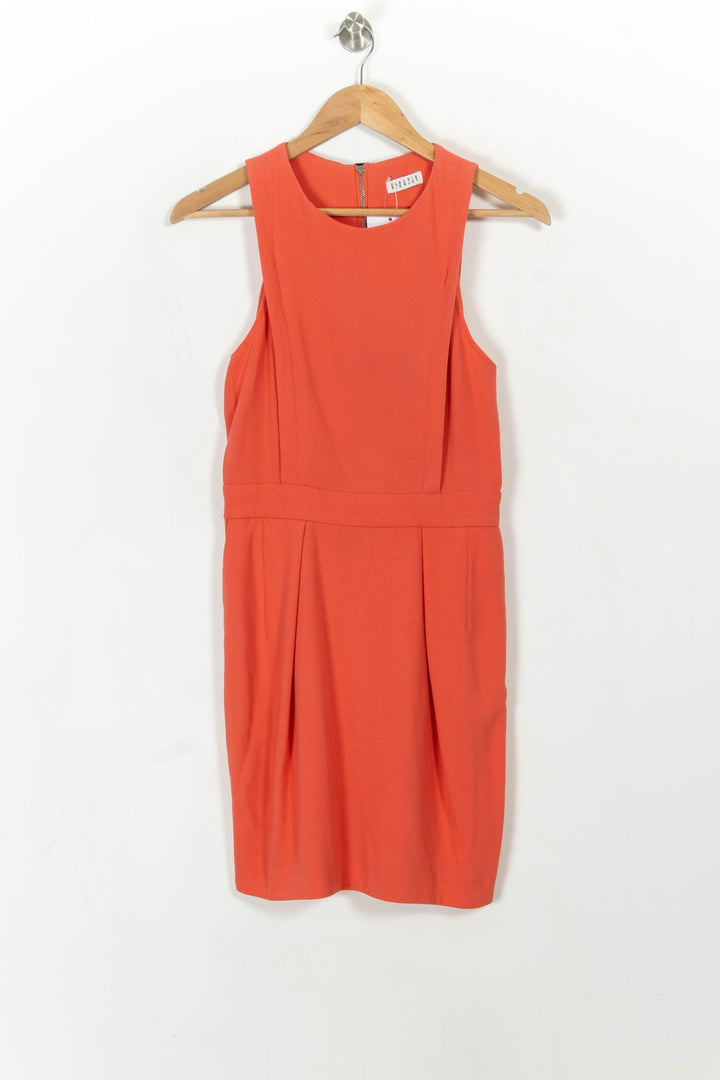 Robe Sans Manches Rouge - Taille S/36 de la marque Claudie Pierlot | PARAD108743 - Vendu par Paradigme - Image 2