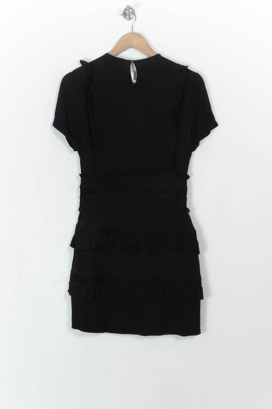 Robe Courte Noire - Taille M/38 de la marque Maje | PARAD108744 - Vendu par Paradigme - Image 4