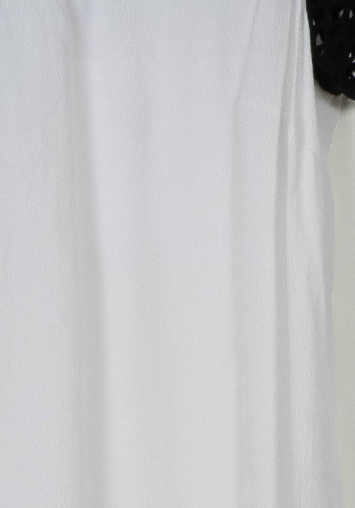 Blouse Blanche et Noire - Taille L/40 de la marque Sandro | PARAD108746 - Vendu par Paradigme - Image 3