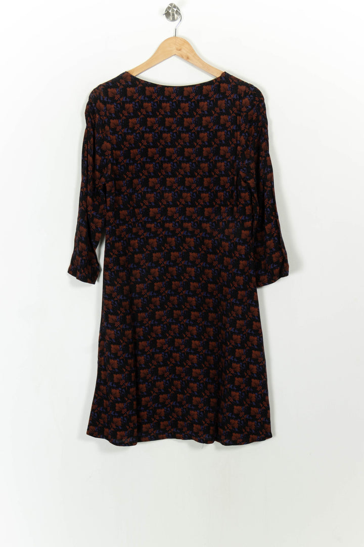 Robe Noire et Rouge - Taille M/38 de la marque La Fée Maraboutée | PARAD108748 - Vendu par Paradigme - Image 4