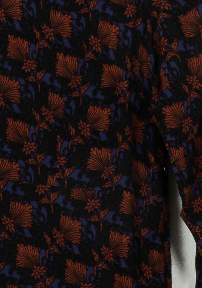 Robe Noire et Rouge - Taille M/38 de la marque La Fée Maraboutée | PARAD108748 - Vendu par Paradigme - Image 3