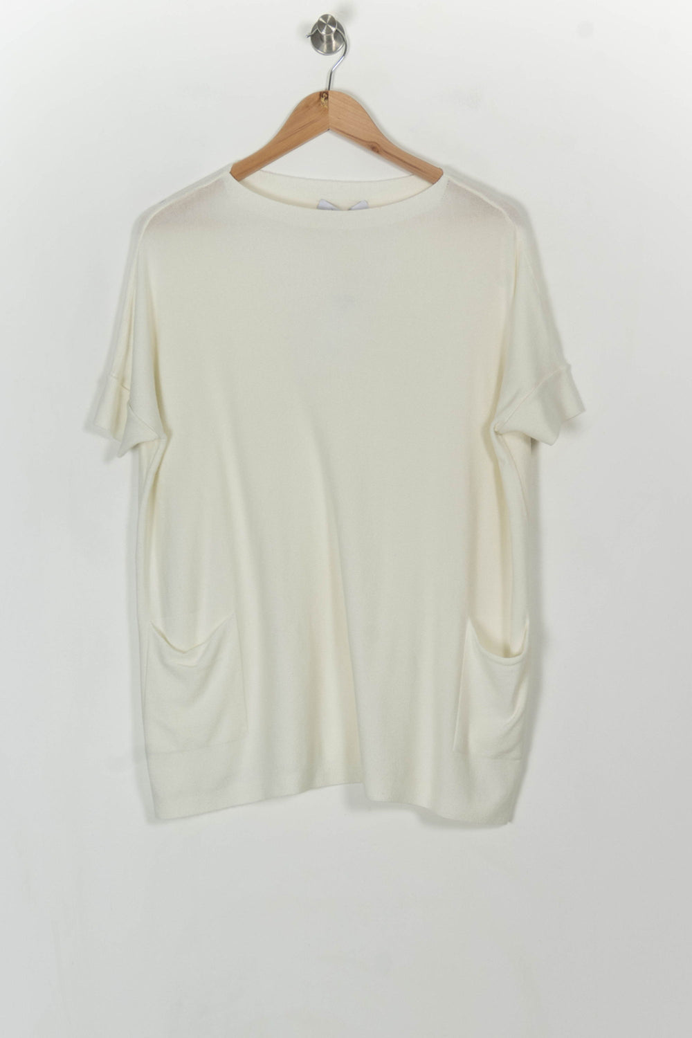 Pull Beige - Taille S/36 de la marque La Fée Maraboutée | PARAD108754 - Vendu par Paradigme - Image 2