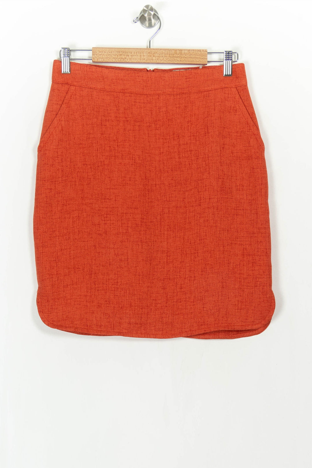Jupe Orange - Taille M/38 de la marque La Fée Maraboutée | PARAD108755 - Vendu par Paradigme - Image 2