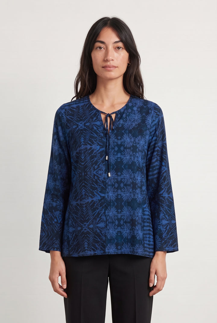 Blouse Bleue - Taille M/38 de la marque La Fée Maraboutée | PARAD108757 - Vendu par Paradigme - Image 1