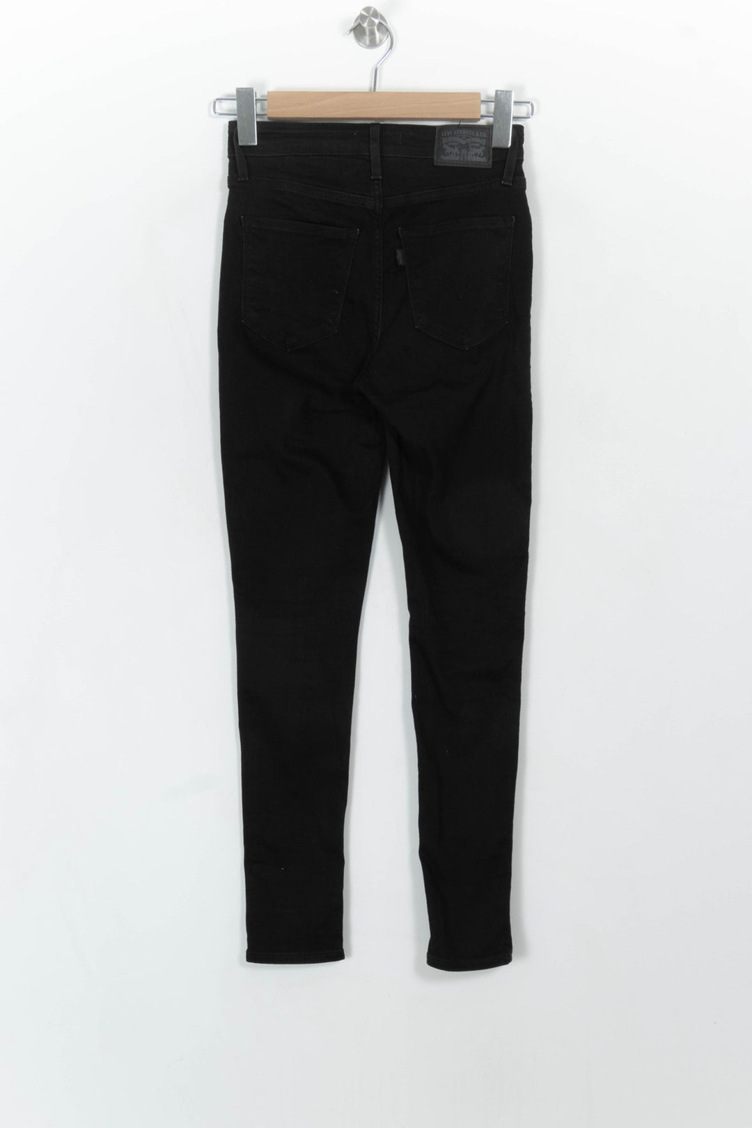 Jean Slim Noir - Taille S/36 de la marque Levi's | PARAD108758 - Vendu par Paradigme - Image 4