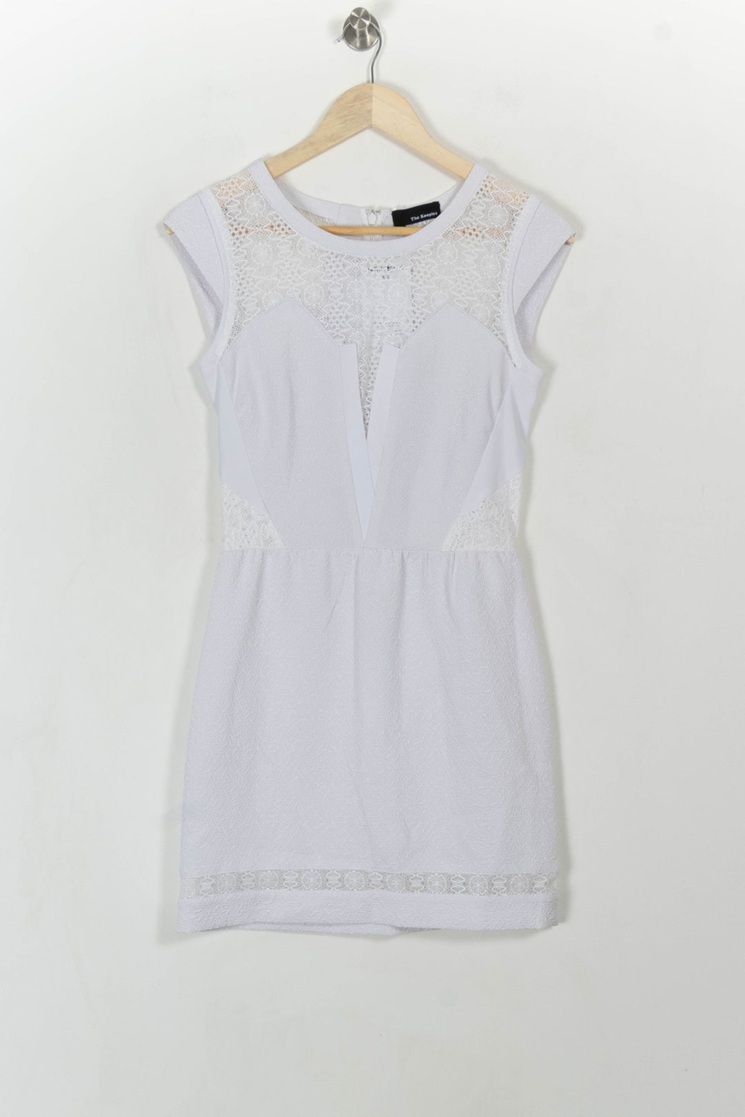 Robe Dentelle Blanche - Taille S/36 de la marque The Kooples | PARAD108759 - Vendu par Paradigme - Image 2