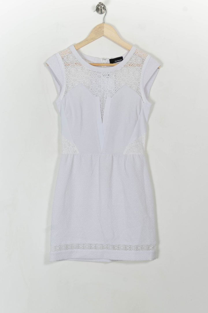 Robe Dentelle Blanche - Taille S/36 de la marque The Kooples | PARAD108759 - Vendu par Paradigme - Image 2