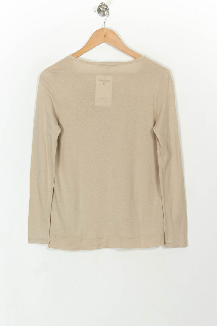 Blouse Beige - Taille S/36 de la marque Gerard Darel | PARAD108760 - Vendu par Paradigme - Image 4
