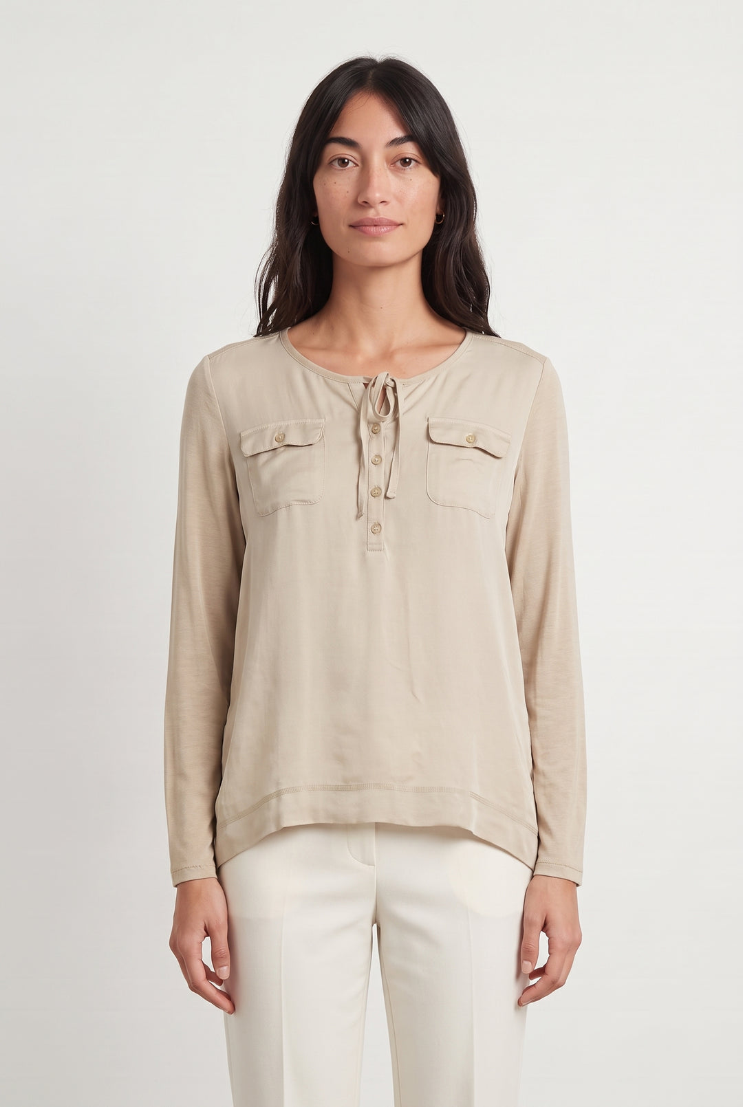 Blouse Beige - Taille S/36 de la marque Gerard Darel | PARAD108760 - Vendu par Paradigme - Image 1