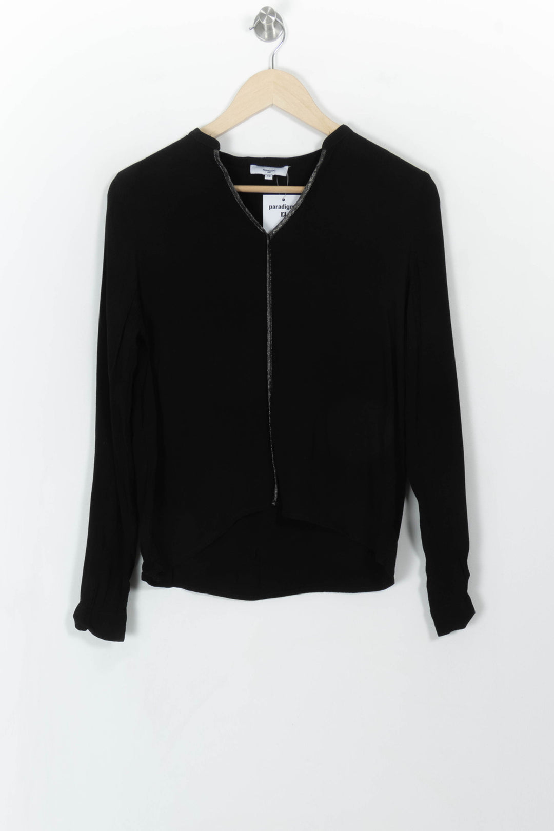 Blouse Noire - Taille S/36 de la marque Suncoo | PARAD108762 - Vendu par Paradigme - Image 2