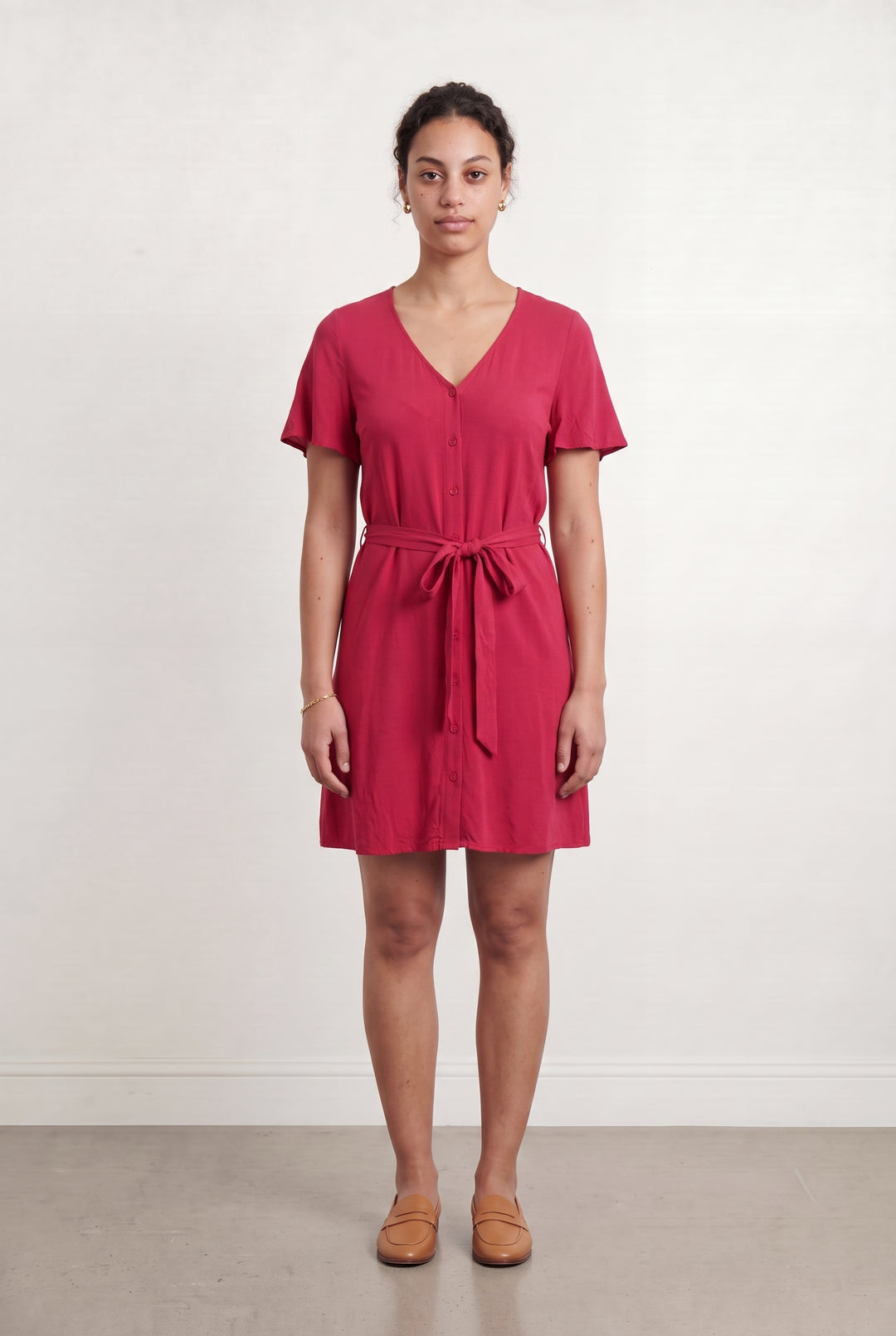 Robe Courte Rose - Taille L/40 de la marque Comptoir des Cotonniers | PARAD108768 - Vendu par Paradigme - Image 1