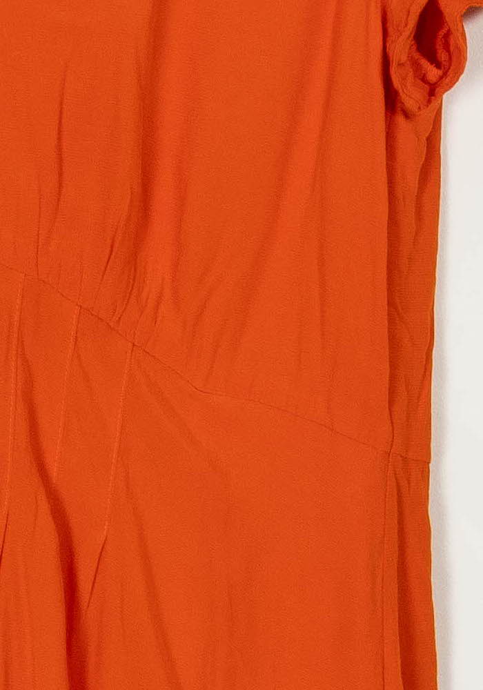 Robe Boutonnée Orange - Taille L/40 de la marque Comptoir des Cotonniers | PARAD108769 - Vendu par Paradigme - Image 3