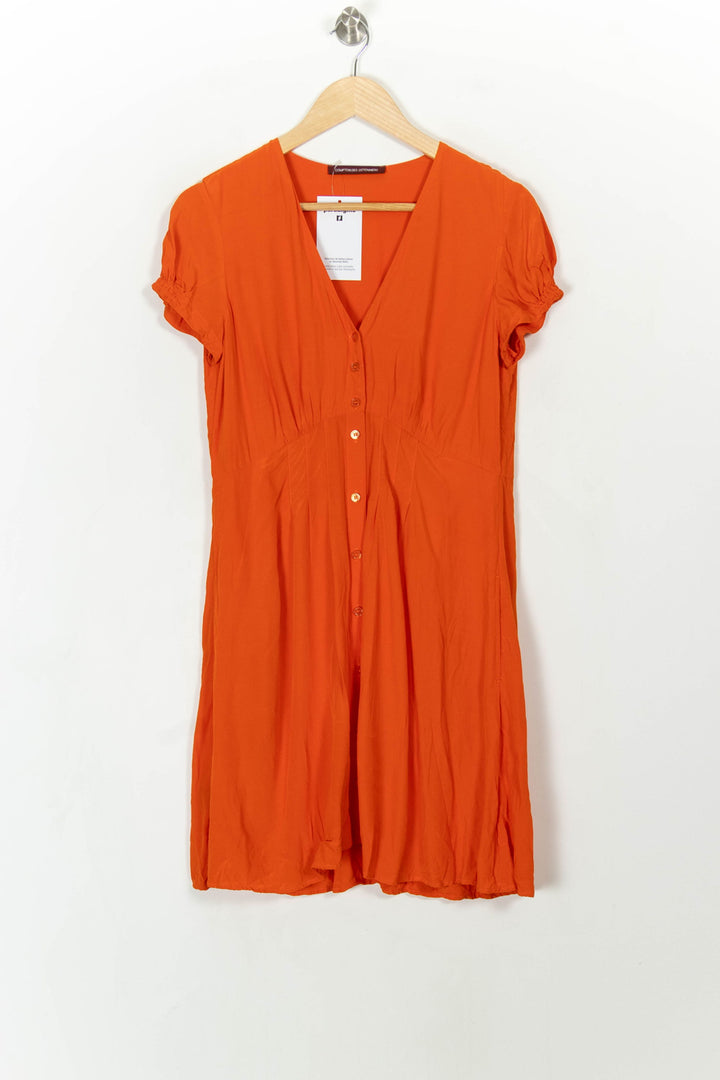 Robe Boutonnée Orange - Taille L/40 de la marque Comptoir des Cotonniers | PARAD108769 - Vendu par Paradigme - Image 2