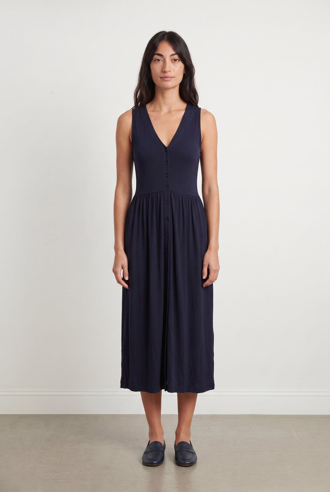 Robe Midi Bleue - Taille XS/34 de la marque Sessùn | PARAD108771 - Vendu par Paradigme - Image 1
