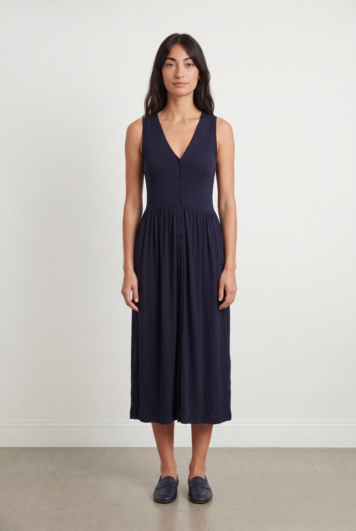 Robe Midi Bleue - Taille XS/34 de la marque Sessùn | PARAD108771 - Vendu par Paradigme - Image 1