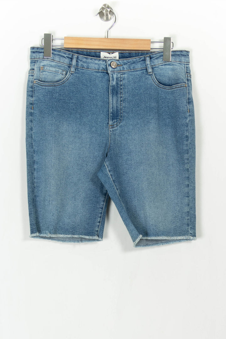 Bermuda Bleu - Taille XL/42 de la marque Maison 123 | PARAD108773 - Vendu par Paradigme - Image 2