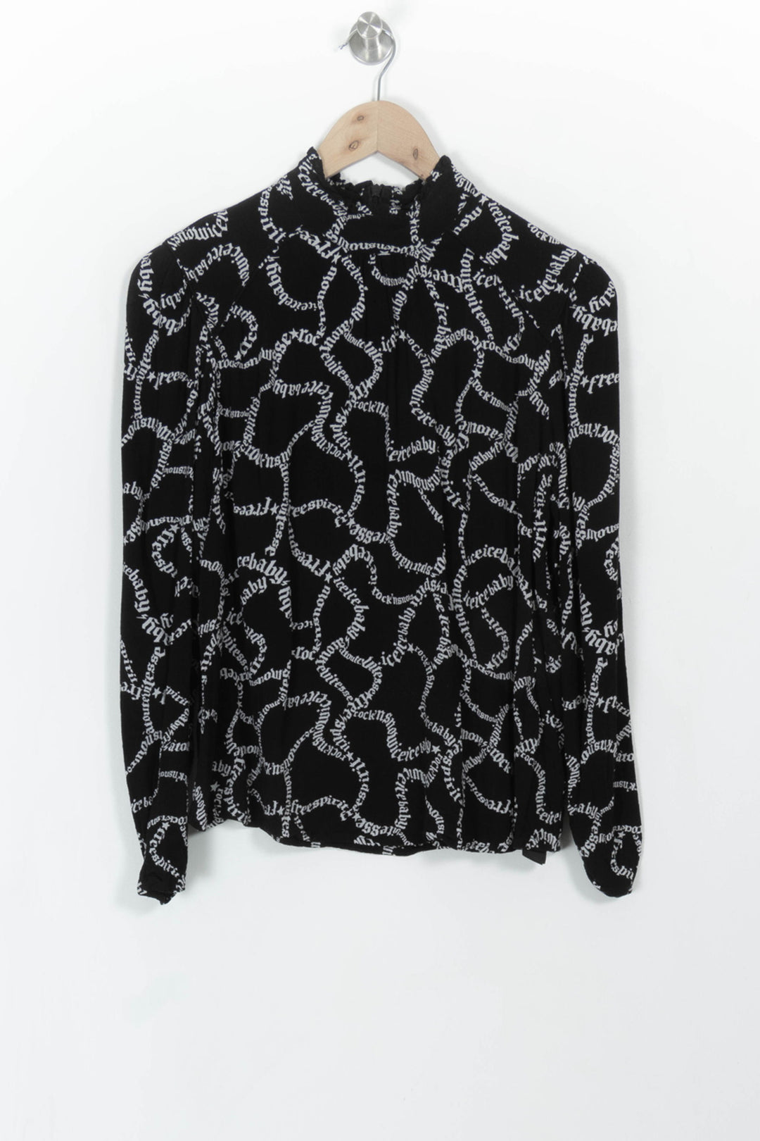 Blouse Noire et Blanche - Taille M/38 de la marque IKKS | PARAD108783 - Vendu par Paradigme - Image 2