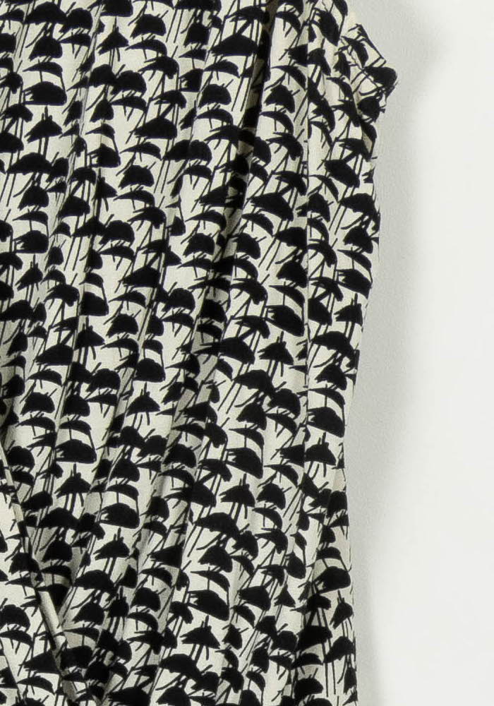 Top Noir et Blanc - Taille M/38 de la marque La Fée Maraboutée | PARAD108786 - Vendu par Paradigme - Image 3
