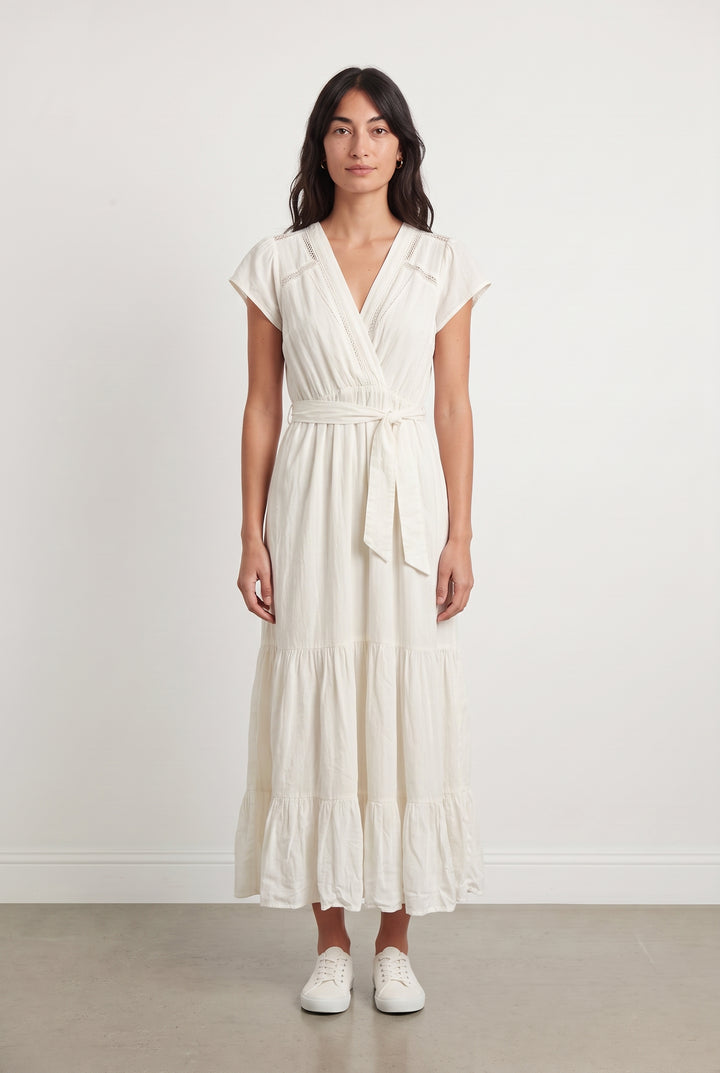 Robe Longue Blanche - Taille S/36 de la marque Suncoo | PARAD108787 - Vendu par Paradigme - Image 1