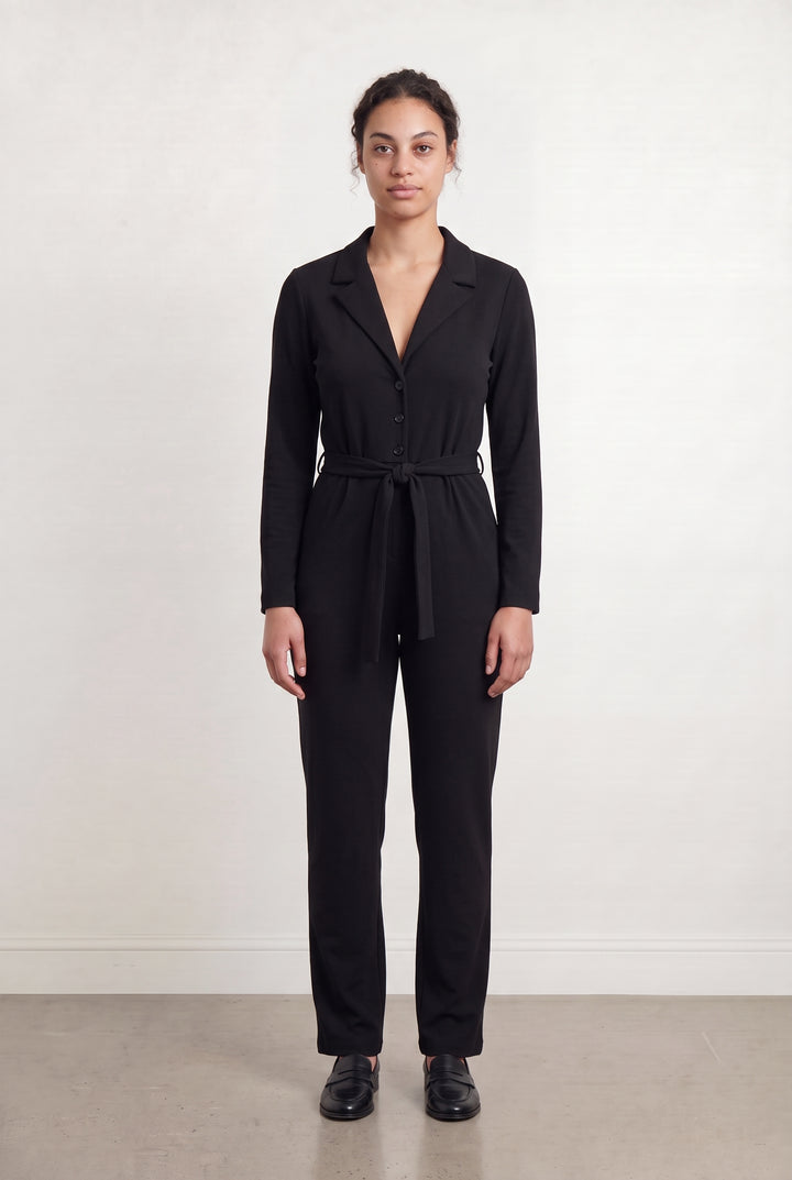 Combinaison Pantalon Noire - Taille L/40 de la marque La Fée Maraboutée | PARAD108789 - Vendu par Paradigme - Image 1