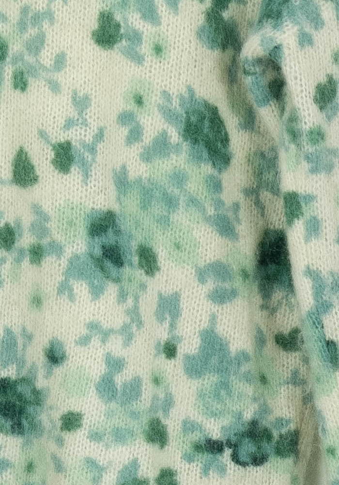 Pull Vert et Blanc - Taille XXS/32 de la marque Sézane | PARAD108800 - Vendu par Paradigme - Image 3