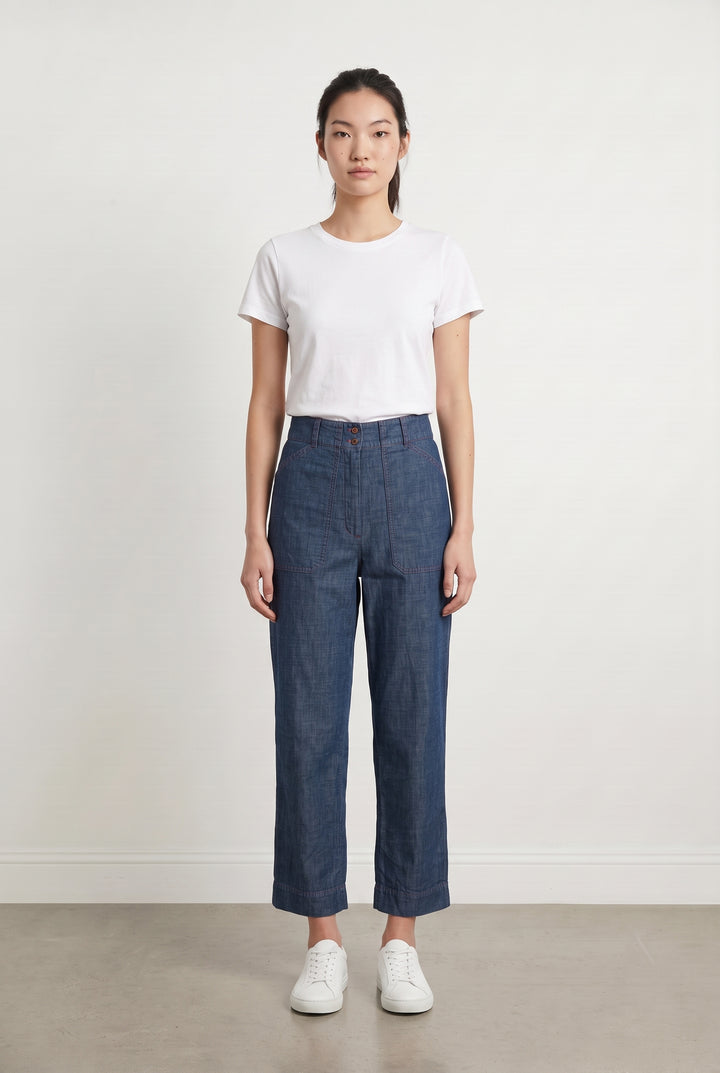 Pantalon Bleu - Taille XS/34 de la marque Sessùn | PARAD108803 - Vendu par Paradigme - Image 1