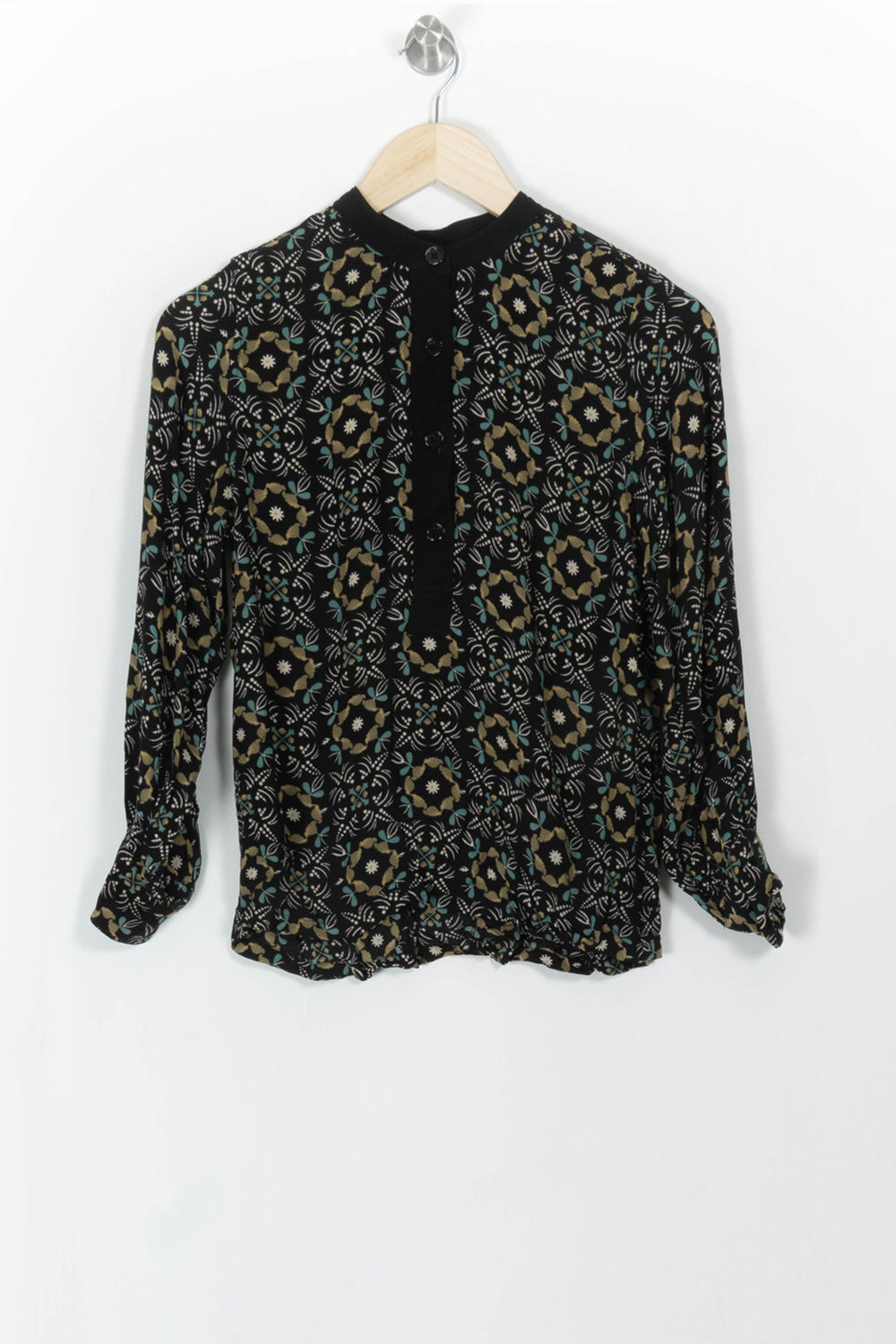 Blouse Noire et Kaki - Taille XS/34 de la marque Soeur | PARAD108804 - Vendu par Paradigme - Image 2