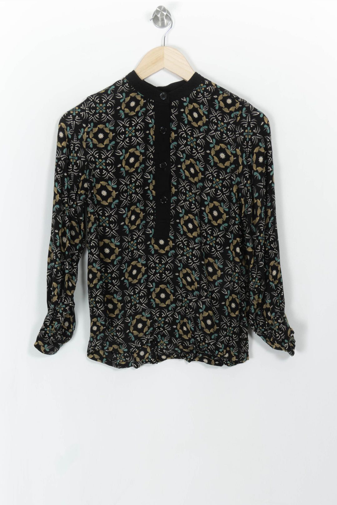 Blouse Noire et Kaki - Taille XS/34 de la marque Soeur | PARAD108804 - Vendu par Paradigme - Image 2