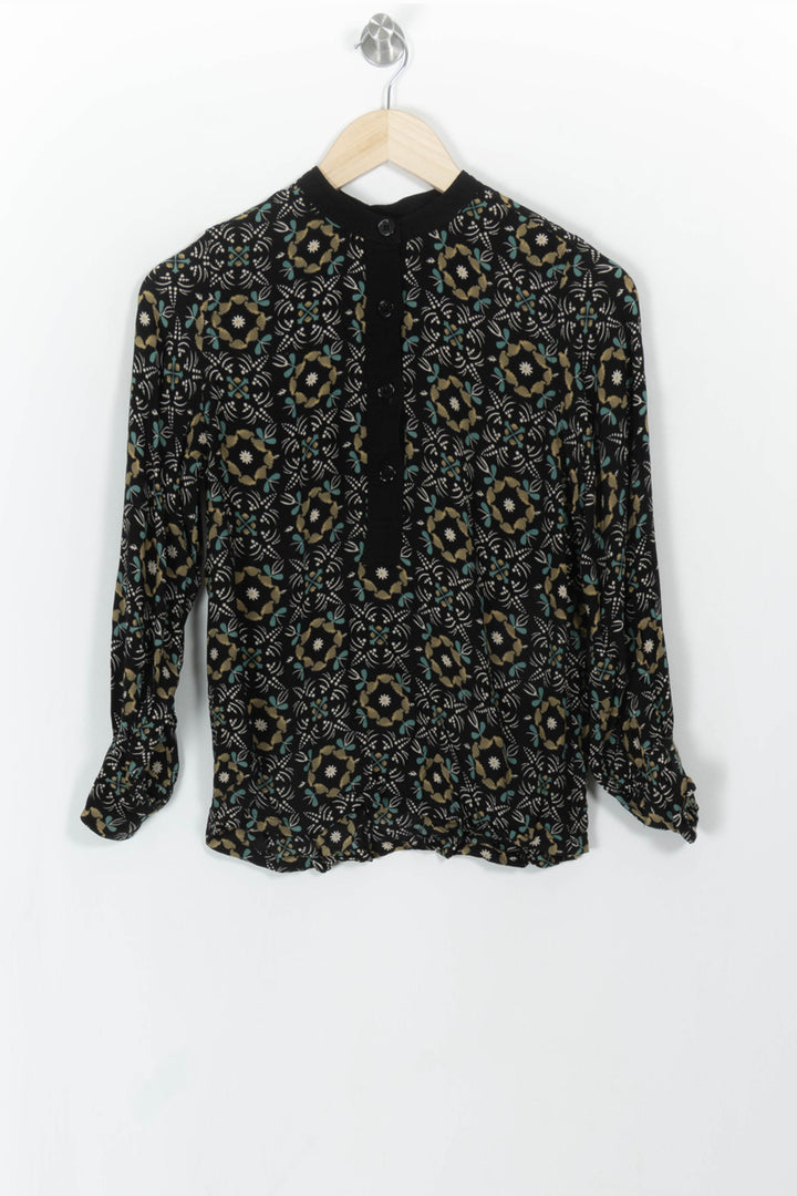 Blouse Noire et Kaki - Taille XS/34 de la marque Soeur | PARAD108804 - Vendu par Paradigme - Image 2