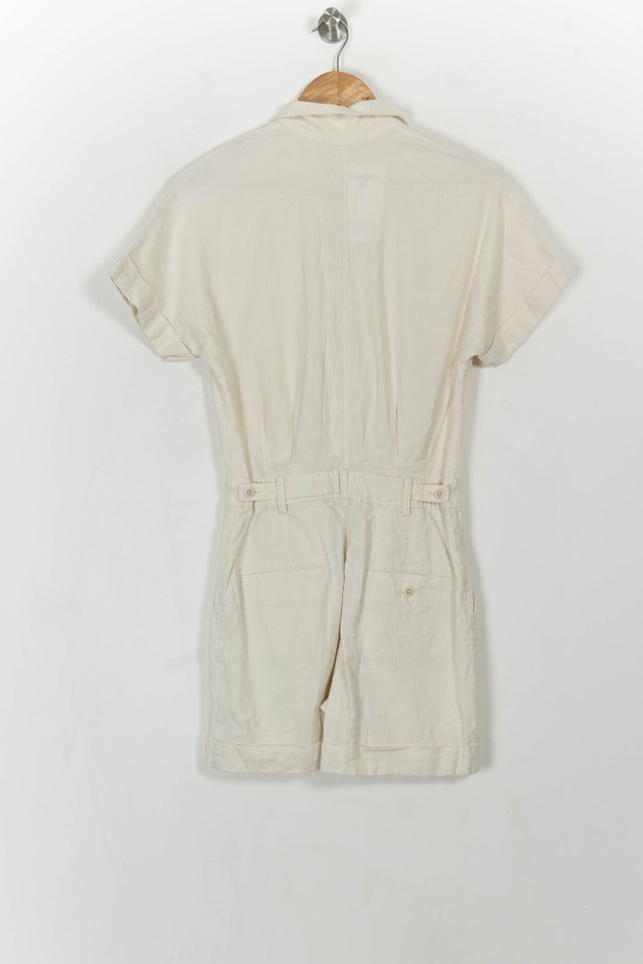 Combishort Beige - Taille XS/34 de la marque Comptoir des Cotonniers | PARAD108808 - Vendu par Paradigme - Image 4