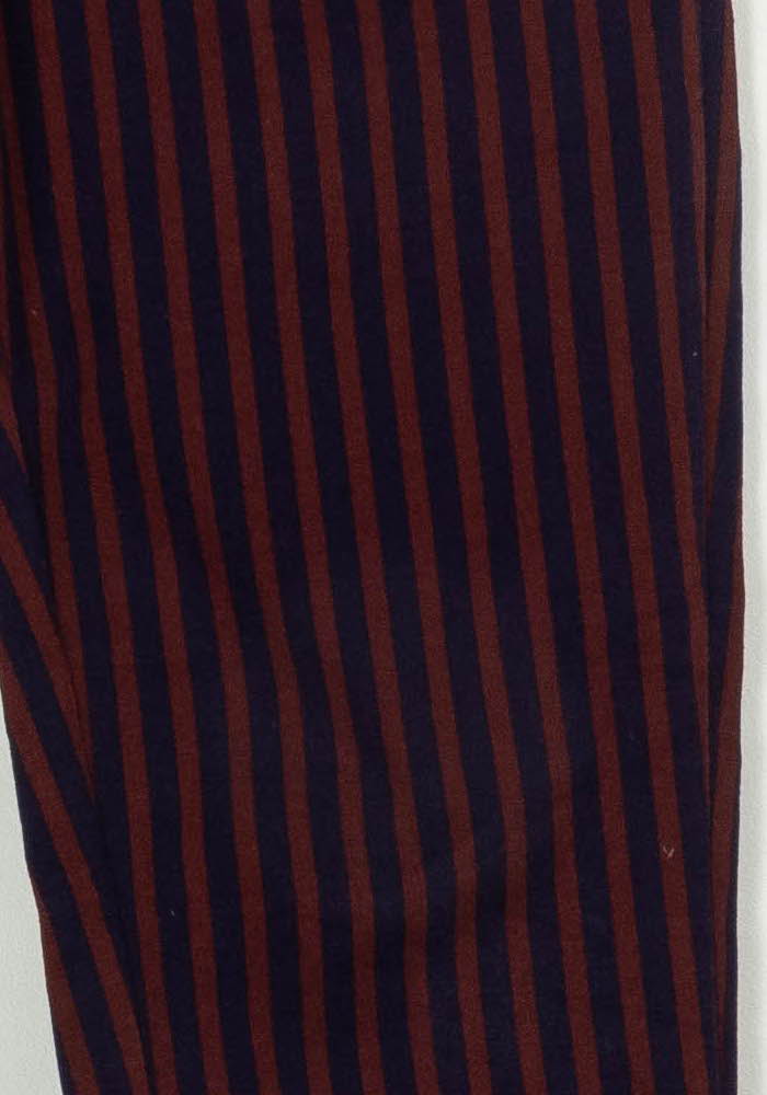 Pantalon Rayé Violet et Rouge - Taille XS/34 de la marque Sessùn | PARAD108809 - Vendu par Paradigme - Image 3