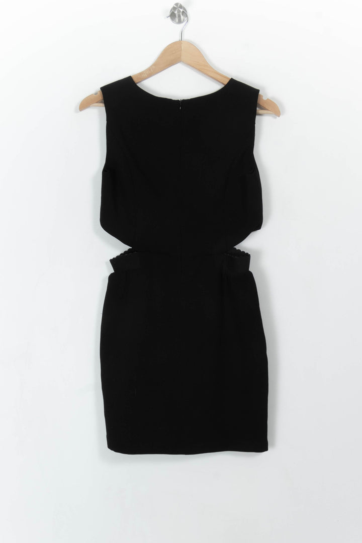 Robe Découpée Noire - Taille S/36 de la marque Suncoo | PARAD108818 - Vendu par Paradigme - Image 4
