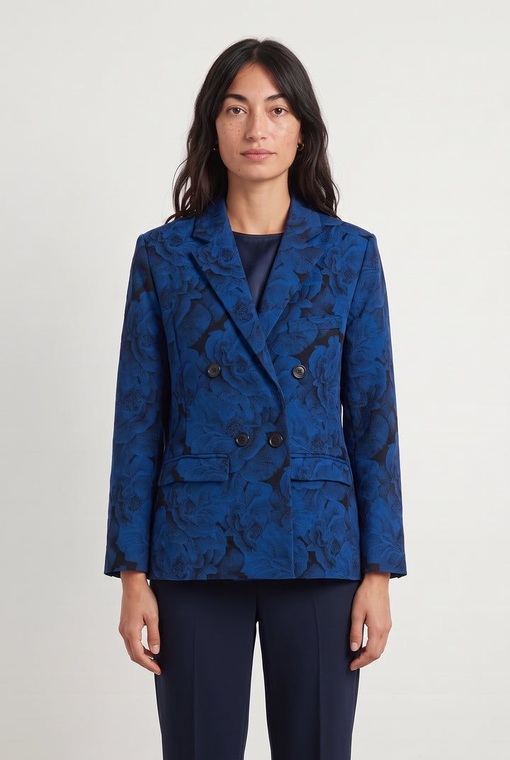Blazer Bleu et Noir - Taille S/36 de la marque Orta | PARAD108819 - Vendu par Paradigme - Image 1