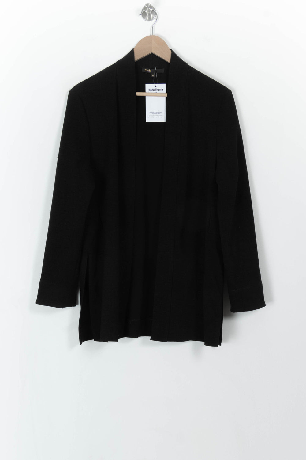 Blazer Noir - Taille L/40 de la marque Maje | PARAD108821 - Vendu par Paradigme - Image 2