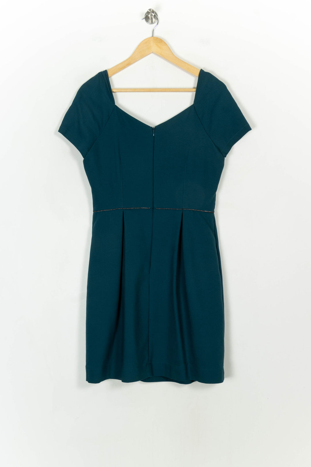 Robe Courte Verte - Taille L/40 de la marque Caroll | PARAD108825 - Vendu par Paradigme - Image 5