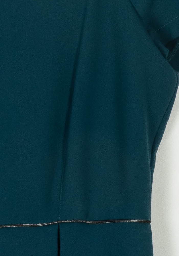 Robe Courte Verte - Taille L/40 de la marque Caroll | PARAD108825 - Vendu par Paradigme - Image 3
