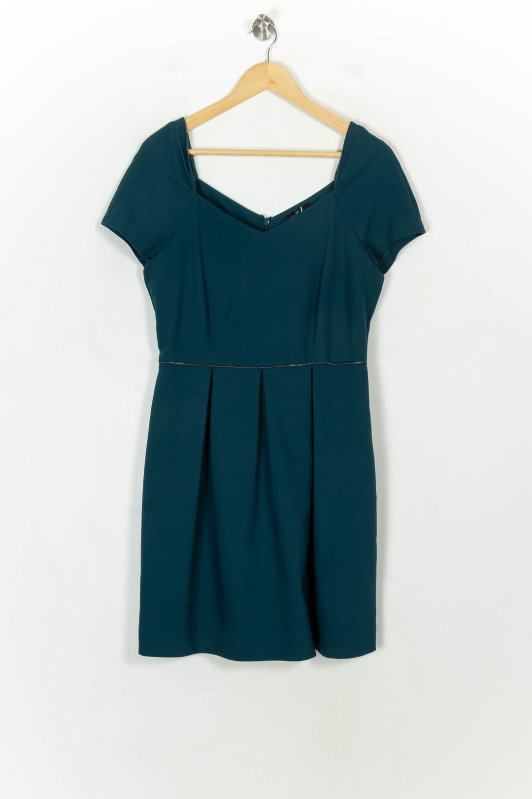 Robe Courte Verte - Taille L/40 de la marque Caroll | PARAD108825 - Vendu par Paradigme - Image 2
